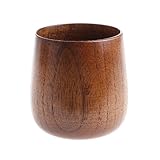 Yooghuge Holztasse Primitive Handgemachte Naturholz Kaffee Bier Milch Teebecher Teebecher...