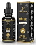 CBD | CBD-ÖL | Reines CBD-Öl 25% 30 ml 12000 mg | Mit CBD angereicherte Hanfölbasis |...