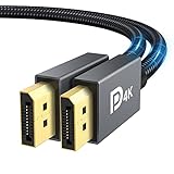 iVANKY DisplayPort Kabel 4K, [VESA-Zertifiziert] 2K@144Hz, 2K@165Hz,1080@240Hz, 4K@60Hz,...