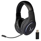 MEDION ERAZER Mage X10 Gaming Headset Wireless (RGB-Beleuchtung, integrierter Akku,...