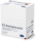 ES KOMPRESSEN, steril 7.5 x 7.5 cm 8fach 200 g, Weiss, 50 stück