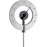 TFA Dostmann Lollipop analoges Design-Gartenthermometer, 12.2055.10, wetterfest, mit...