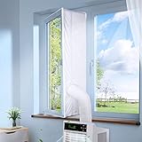 Fensterabdichtung für Mobile Klimageräte, Weiß Wasserdicht Klimaanlage...