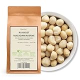 Kamelur 1kg Macadamianüsse natur - ganze Macadamia Nüsse ohne Schale der Klasse 1L –...