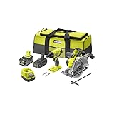 RYOBI - Duo One + 18 Volt: Schlagschrauber und Kreissäge - 1 Akku 5,0 Ah - 1 Akku 2,0 Ah...