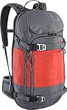 EVOC FR PRO Grau-Rot, Snowboard-Rucksack, Größe M-L - Farbe Carbon Grey -...