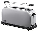 Russell Hobbs Toaster [Langschlitz für 2 Scheiben / 1 breite Brotscheibe]...