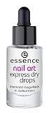 essence nail art express dry drops, Nagellack Schnelltrockner, transparent, ohne Aceton,...