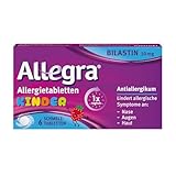 Allegra® Kinder 10 mg Schmelztabletten 6 Stk - Antihistaminikum – 24 Stunden wirksam...