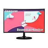 Samsung S36C Essential Monitor S27C364EAU, Curved, 27 Zoll, VA-Panel, Full HD-Auflösung,...