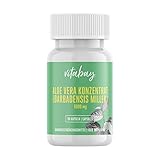 Vitabay Aloe Vera Kapseln hochdosiert (Barbadensis Miller) 6000 mg - Made in Germany 90...