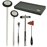 YNR England Tromner Neurologische Reflex Hammer 5er Set im Karton - Wartenberg Nadelrad,...