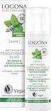 LOGONA Naturkosmetik PURIFY Mattierendes Feuchtigkeitsfluid Bio-Minze &...