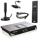 Xoro HRT 8720 KIT DVB-T2 Receiver (HDTV, 6 Monate freenet TV, PVR, aktive...