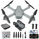 IDEA16 Drohne mit Einstellbarer Kamera 4K, 5 GHz WIFI FPV Drone mit 2 Kameras/Optische...