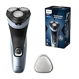 Philips Shaver Series 3000X – Elektrischer Nass- und Trockenrasierer für Männer in...