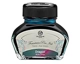 Octopus Fluids Dragon Sheen Ink, Füllhaltertinte im Tintenglas, Sheen-Tinte,...