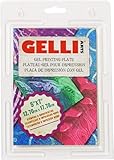 Gelli Arts GL5x7 Druck Teller 5 x 7 Zoll, Synthetic Material, druchsichtig, 12.70 cm x...