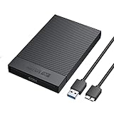 Festplattengehäuse 2,5 Zoll SANZANG USB 3.0 Festplatte Gehäuse mit USB 3.0...