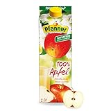 Pfanner 100% Apfelsaft naturtrüb (1 x 2 l) – direkt gepresste Äpfel – Fruchtsaft...