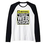 Lustiger Web-Design Website Designer Programmer Code Raglan