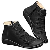 Zilosconcy Winter Stiefeletten Damen Fashion Günstig Bootie Moonboots Süß Sale Winter...