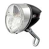 nean LED Dynamo Fahrradlicht 30 LUX mit Lichtautomatik, Standlicht und StVZO Zulassung,...