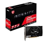 MSI Radeon RX 6400 AERO ITX 4G Gaming Grafikkarte - AMD RX 6400, GPU 2039/2321...