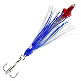 Team Deep Sea Octopus Pilker 400g blau/rot/Silber