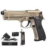 Cyma cm.126/M9/M92 Classic Softair/Airsoft AEP -TAN- inkl. NIMH Akku & Lader