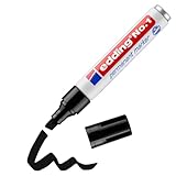 edding No 1 Permanentmarker - schwarz - 1 Stift - Keilspitze 1-5 mm -...