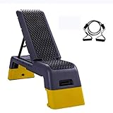 Phil Beauty Aerobic Steppbrett Stepper Step-Bench Fitness-Workouts 3 Stufen Einstellbar...