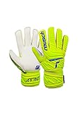 Reusch Unisex Torwarthandschuhe Attrakt Solid Junior safet yellow/dp blue/whit 6