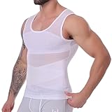 MISS MOLY Shapewear Herren Kompressions Shirt Elastische Bauchweg Unterhemd Herren...