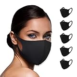HOKIN Stoffmaske, waschbar, einlagig, 100% Maske, Unisex, wiederverwendbar, für...