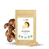 myvial® Bio Shiitake Pilz Kapseln 120 Stück hochdosiert vegan ohne Zusätze...