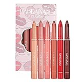 Anglicolor Lipliner Set Cremiger Lipliner Stift Lipliner mit Spitzern Matte Lip...