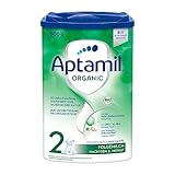 Aptamil Organic 2 – Bio Folgemilch nach dem 6. Monat, Mit Omega 3, DHA & ALA, Ohne...