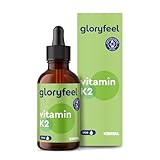 Vitamin K2 MK-7 200µg - 1700 Tropfen (50ml) - Premium 99,7+% All-Trans Gehalt...