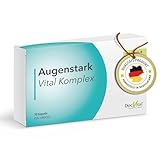 Augenvitamine Lutein Zeaxanthin Vitamin A - Augenstark Vital Komplex hochdosiert – mit...