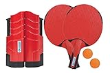 Donic-Schildkröt Tischtennis-Set Outdoor Flex, 2 wasserfeste...