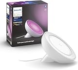 Philips Hue White & Color Ambiance Bloom Tischleuchte (500 lm), dimmbare Tischlampe für...