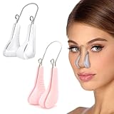 Nose Shaper, Nose Shaper Lifter Clip, 2 stück Nasenformer-Up-Lifting-Clip, Silikon...