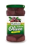 Kattus Kalamata Oliven schwarz mit Stein, 300 g