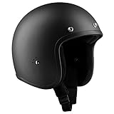 Bandit Helmets Jethelm ohne ECE mattschwarz, Sports-Farbe:matt schwarz;Größe:...