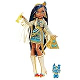 Monster High Cleo de Nile Puppe, Mummie Modepuppe, Königliches Outfit,...