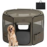 Petsfit Welpenauslauf faltbar Welpenlaufstall Tierlaufstall Pop-Up Design für Hunde Hasen...