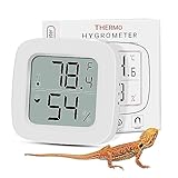 Reptilie Thermometer Aggforbl LCD Hochpräzise Digitalaes Reptilien Terrarium Thermometer...