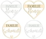 Alsino Türkranz Familie Holzschild Namen personalisiert - Handmade Dekoration...