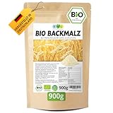 EWL Naturprodukte Backmalz Bio Malz, 100% deutsche Gerste Gerstenmalz, Backmalz für Brot...